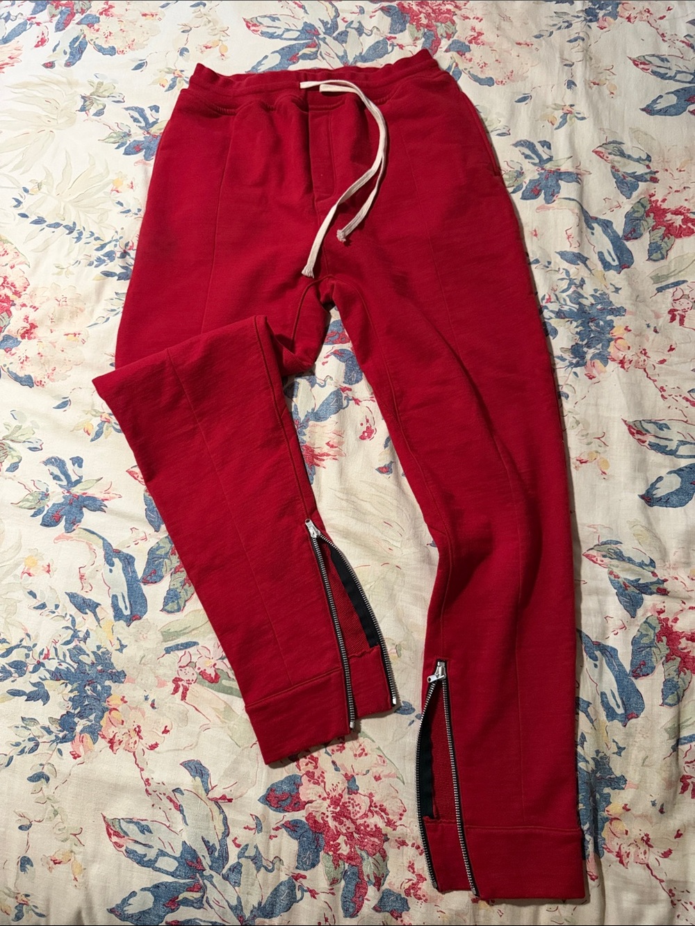 Fear of God 2017 Fifth Collection Red Lounge Bottoms